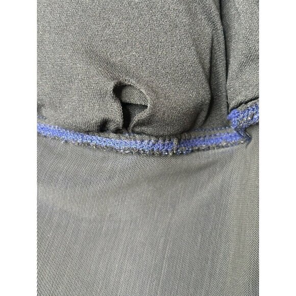 Hilor Navy Blue Ruched Tummy Control Soft Cup Bra Size 14 One-Piece Swimsuit - Picture 5 of 8